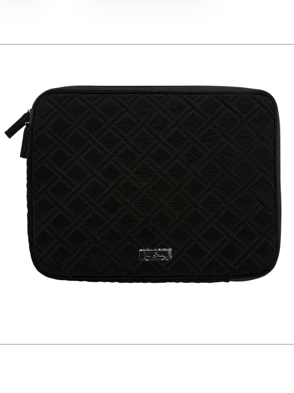 NWOT Vera Bradley Black Quilted Laptop Tablet Sleeve Case 13”